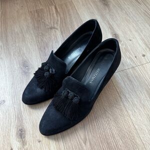 Black Tassel Loafers
